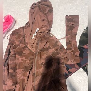 Lululemon Jacket Camo . Size 16